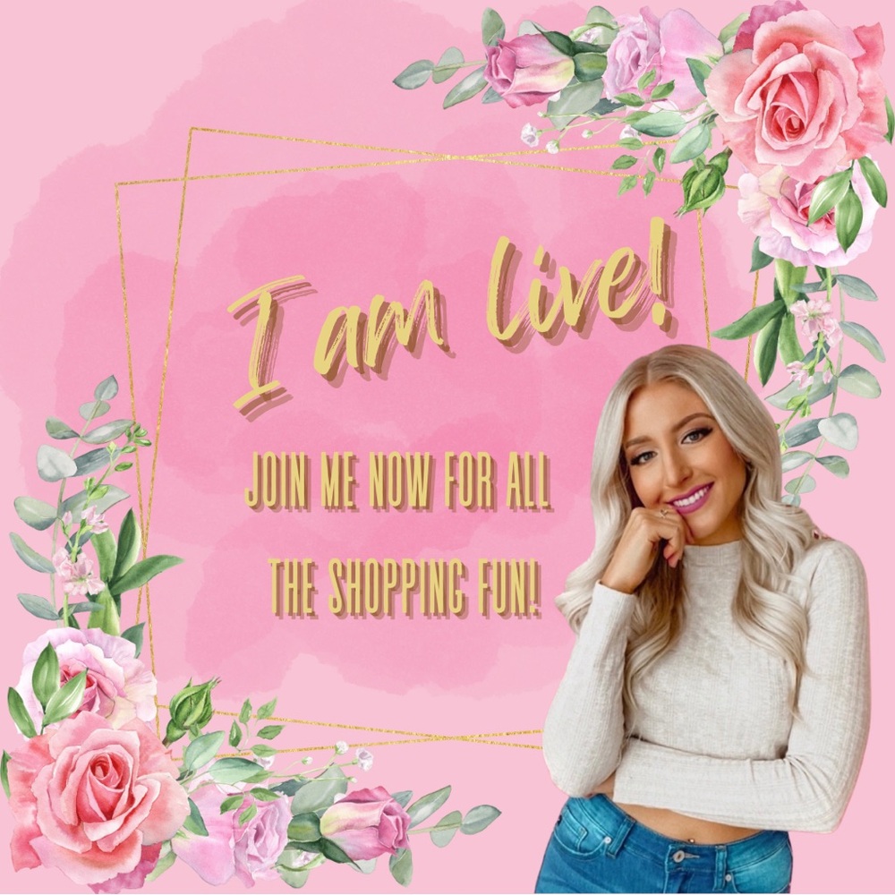 ✨I AM LIVE!✨ Like this listing to be notified when I go live!